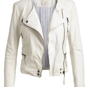 Joie Beline Leather Moto Jacket